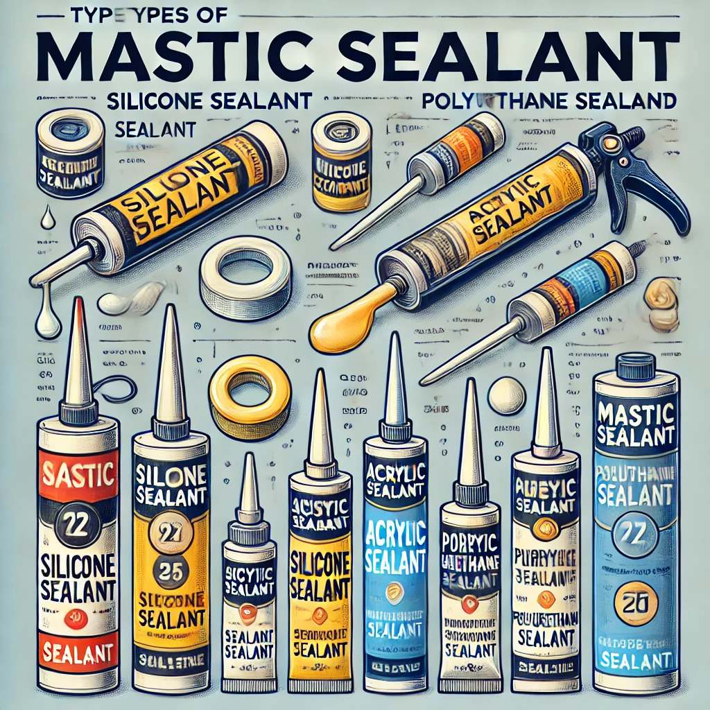 Types of mastic sealant